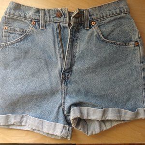 Vintage 1980s-1990s Levi's Jean Shorts High Waist